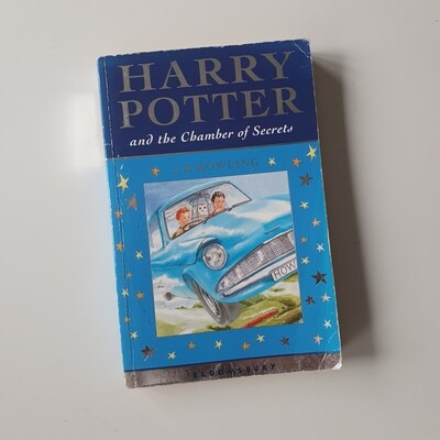 Harry Potter and the Chamber of Secrets Notebook - made from a paperback book