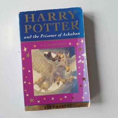 Harry Potter and the Prisoner of Azkaban Notebook - made from a paperback book, comes with book corners