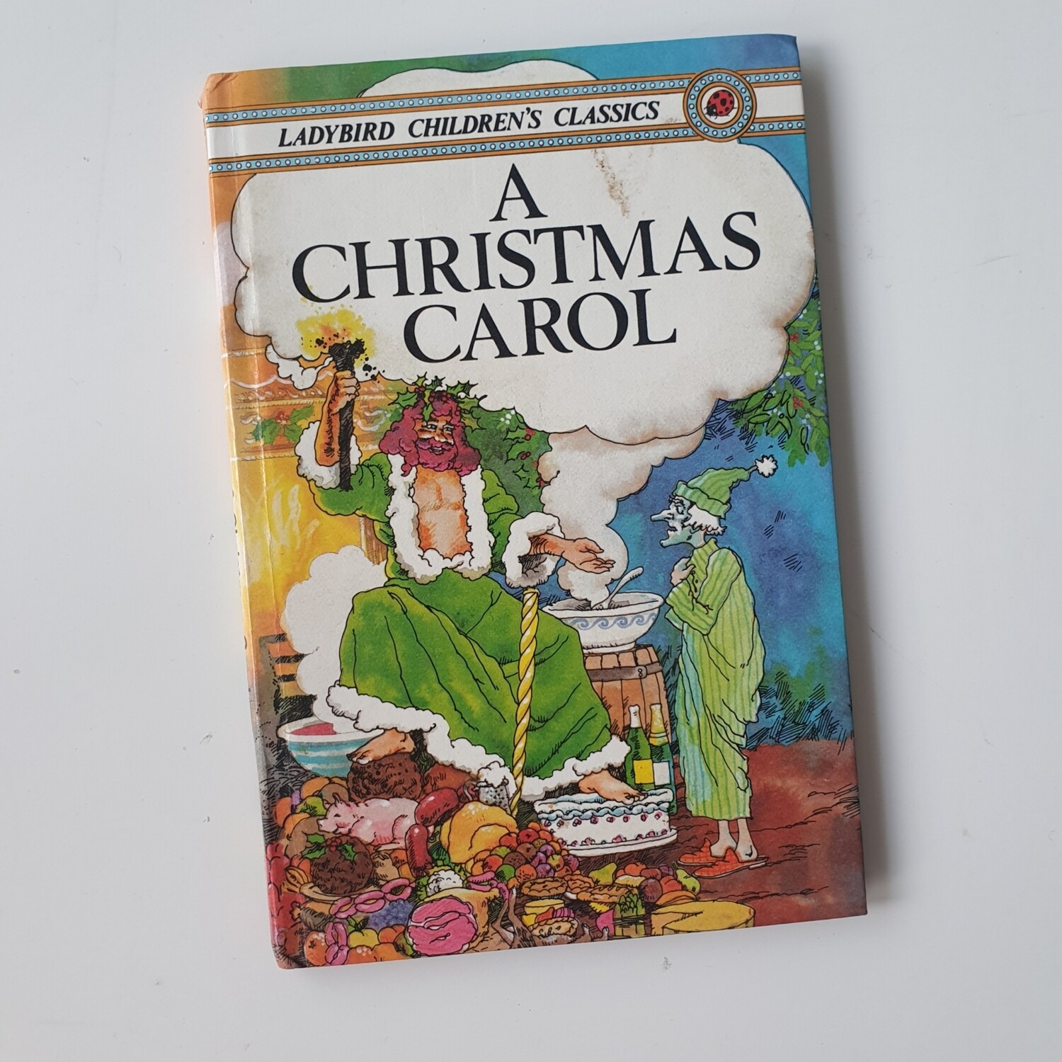 A Christmas Carol made from a ladybird book