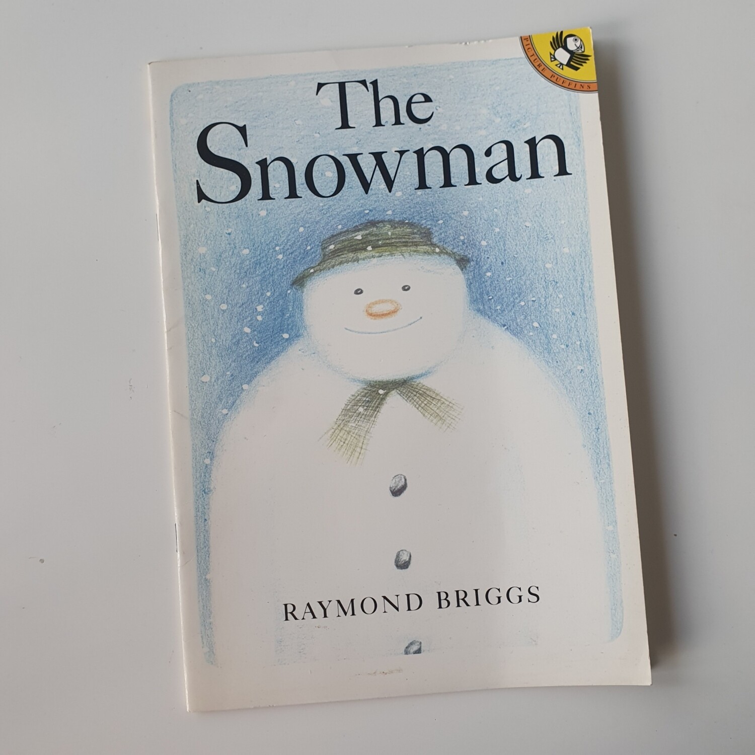 The Snowman Notebook - made from a paperback book
