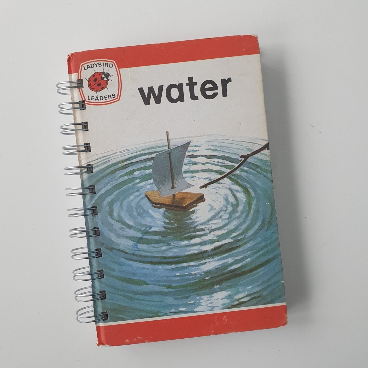 Water plain paper notebook - ladybird book - READY TO SHIP