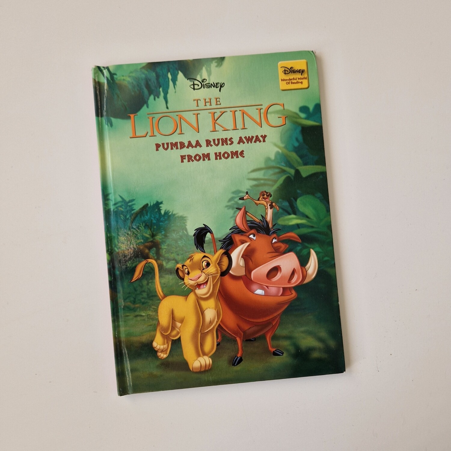 Lion King Notebook - Pumbaa Runs Away from Home