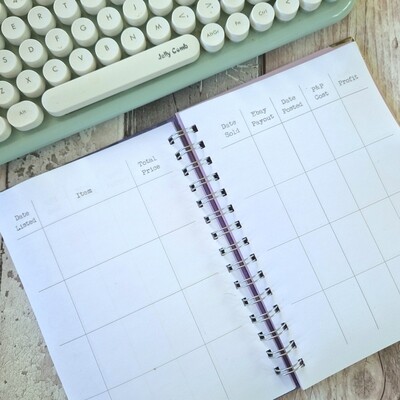 Ebay Sales Records Book