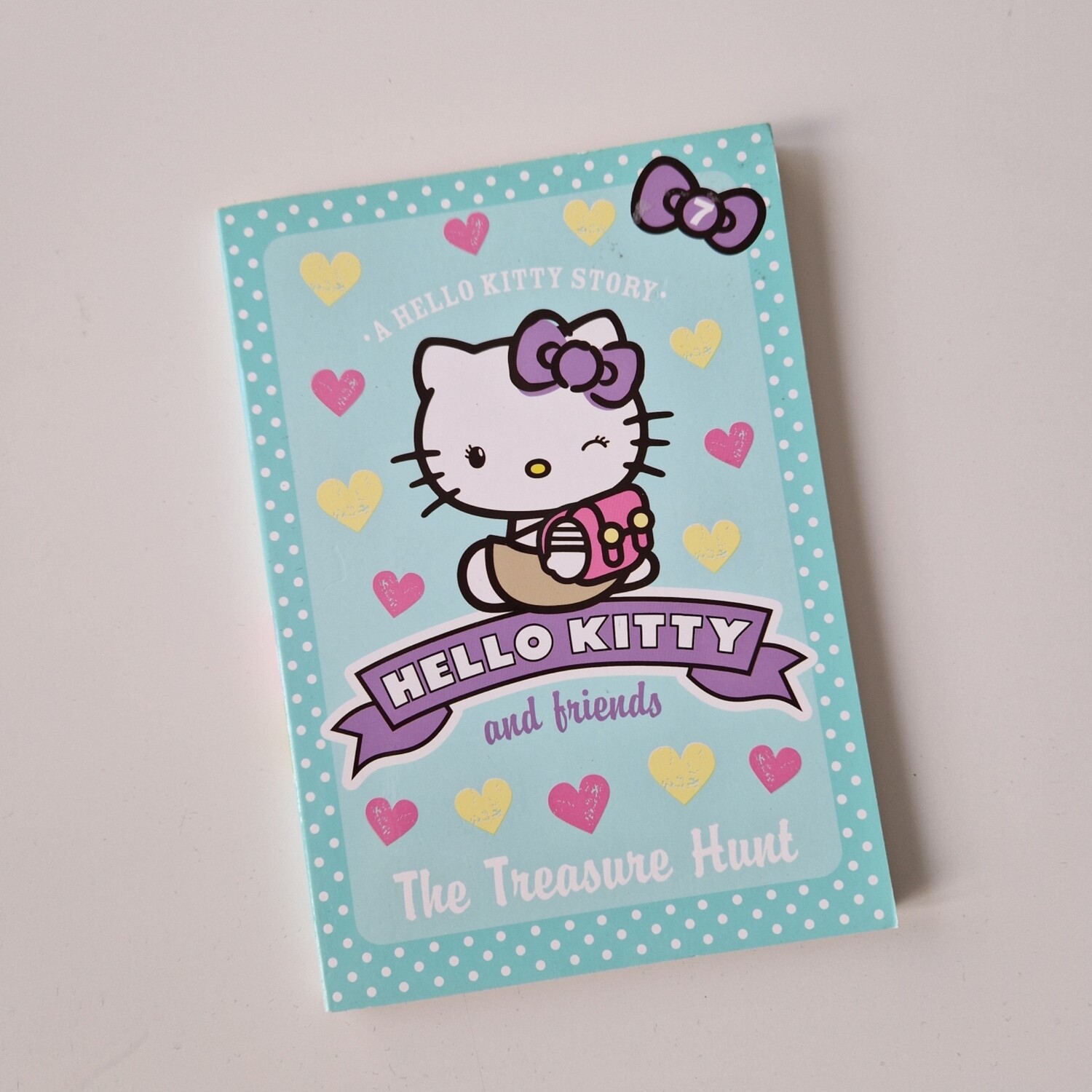 Hello Kitty & Friends Notebook - made from a paperback book, The Treasure Hunt