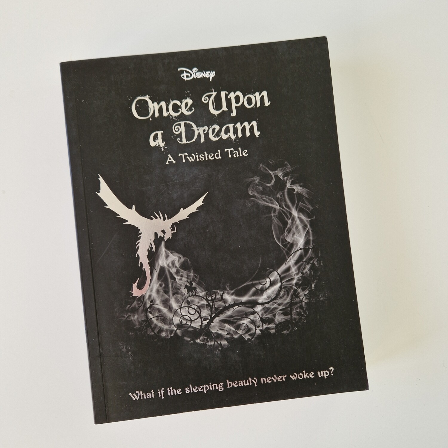 Sleeping Beauty - Once Upon a Dream - Twisted Tales , Disney Notebook - made from a paperback book, comes with book corners