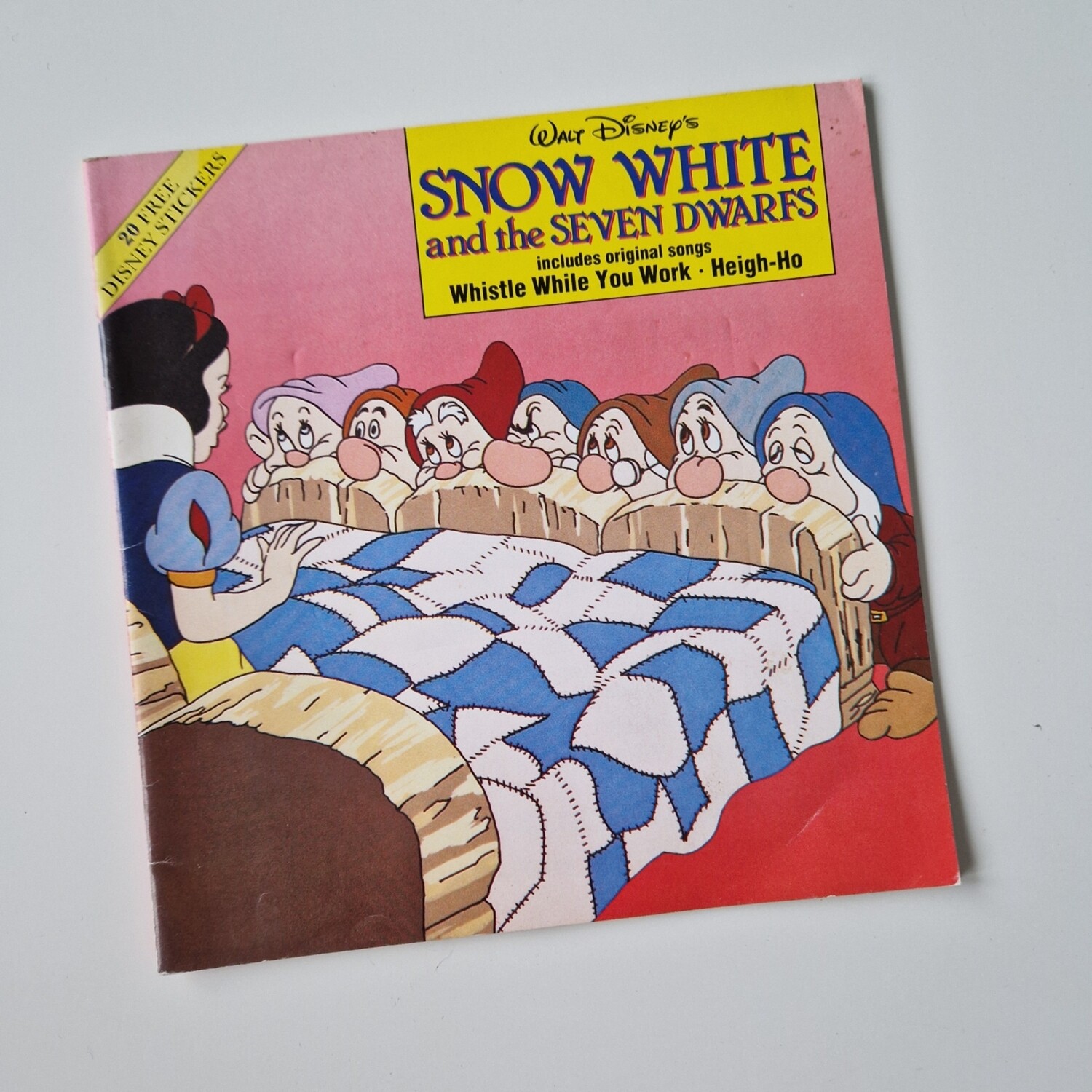 Snow White and the Seven Dwarfs 1977 - made from a paperback book