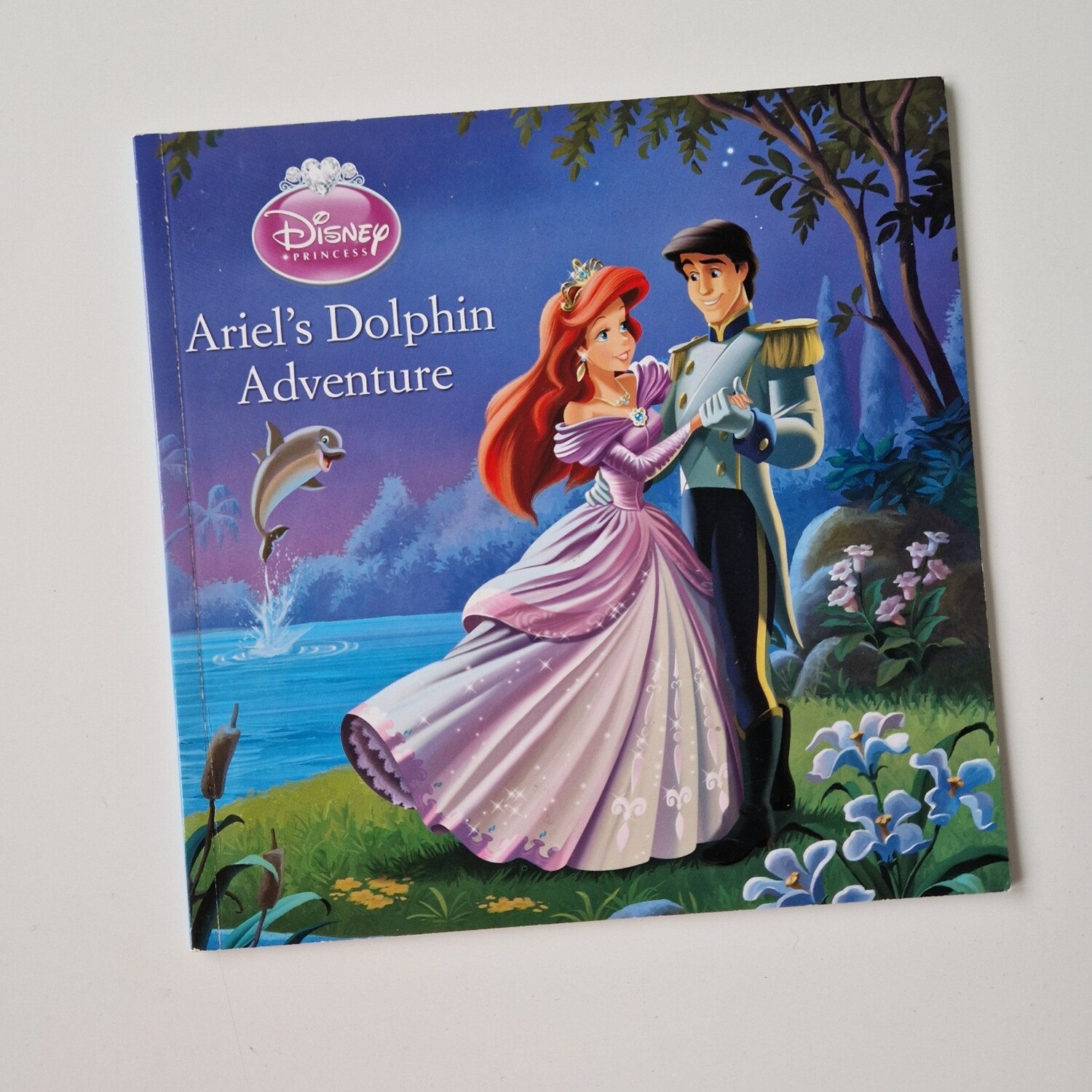 Ariel's Dolphin Adventure, Eric, Little Mermaid Notebook - made from a paperback book