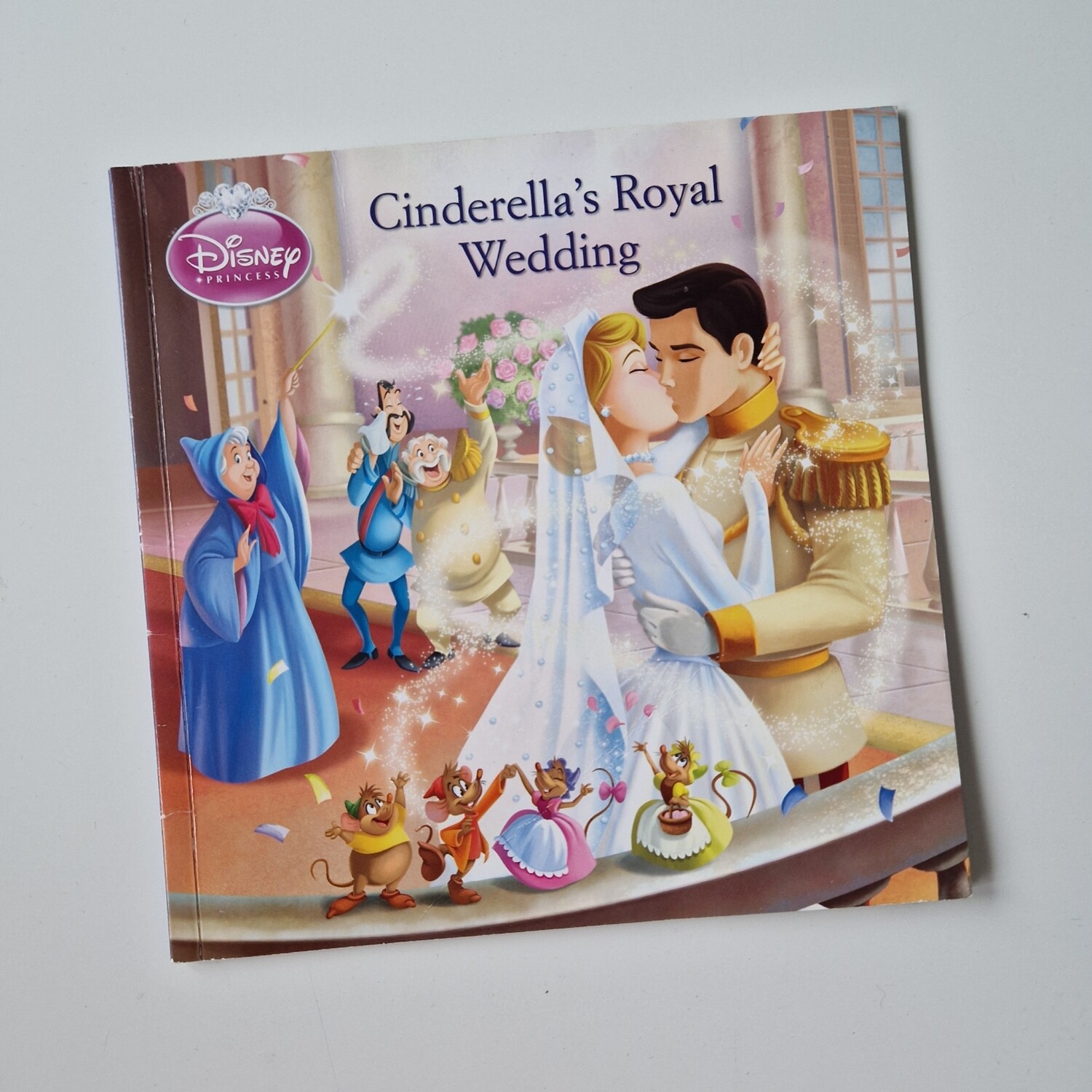 Cinderella's Royal Wedding Notebook - made from a paperback book