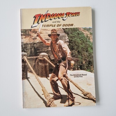 Indiana Jones Temple of Doom Notebook - made from a paperback book