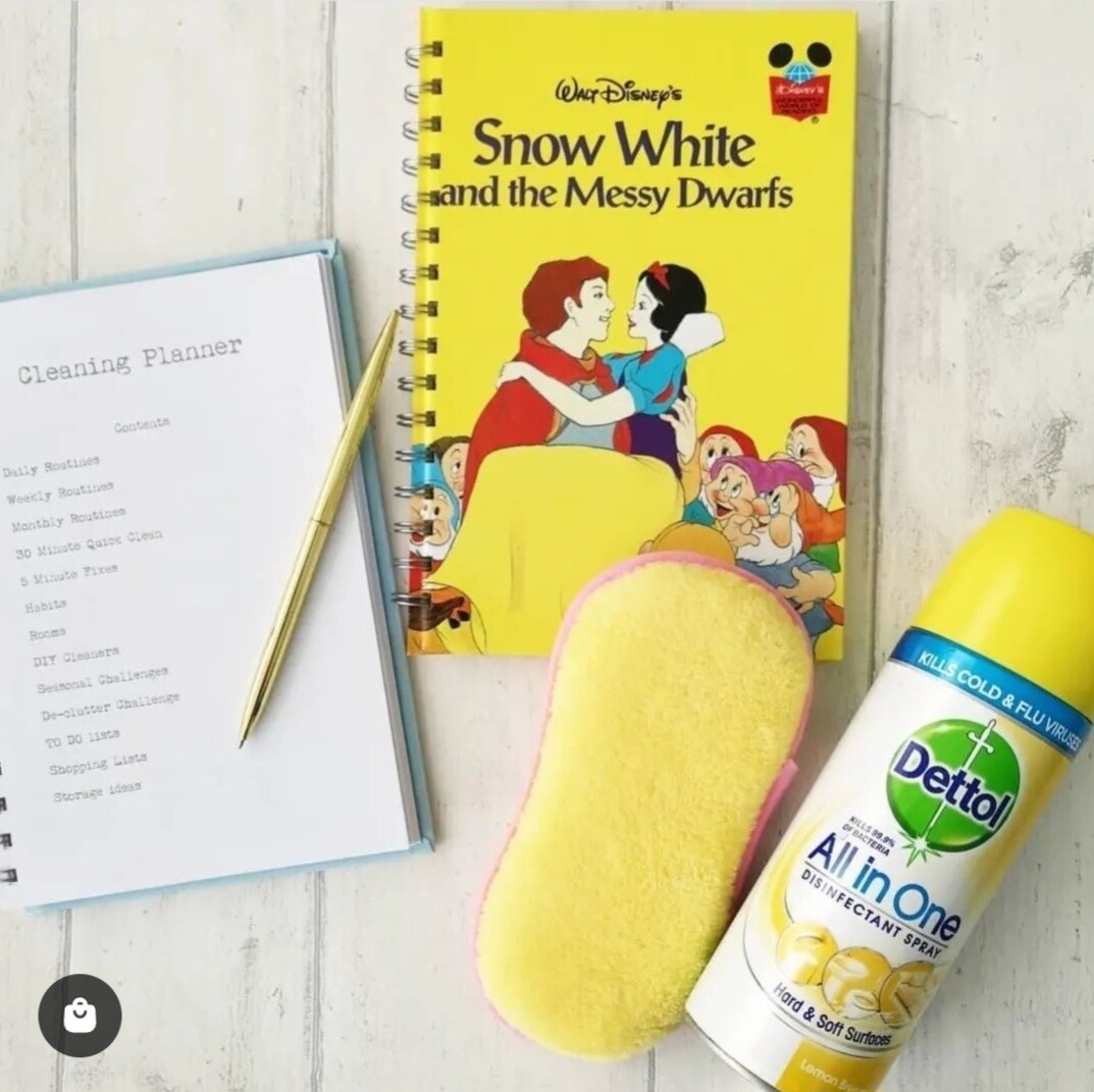 Snow White Notebook - The Messy Dwarfs