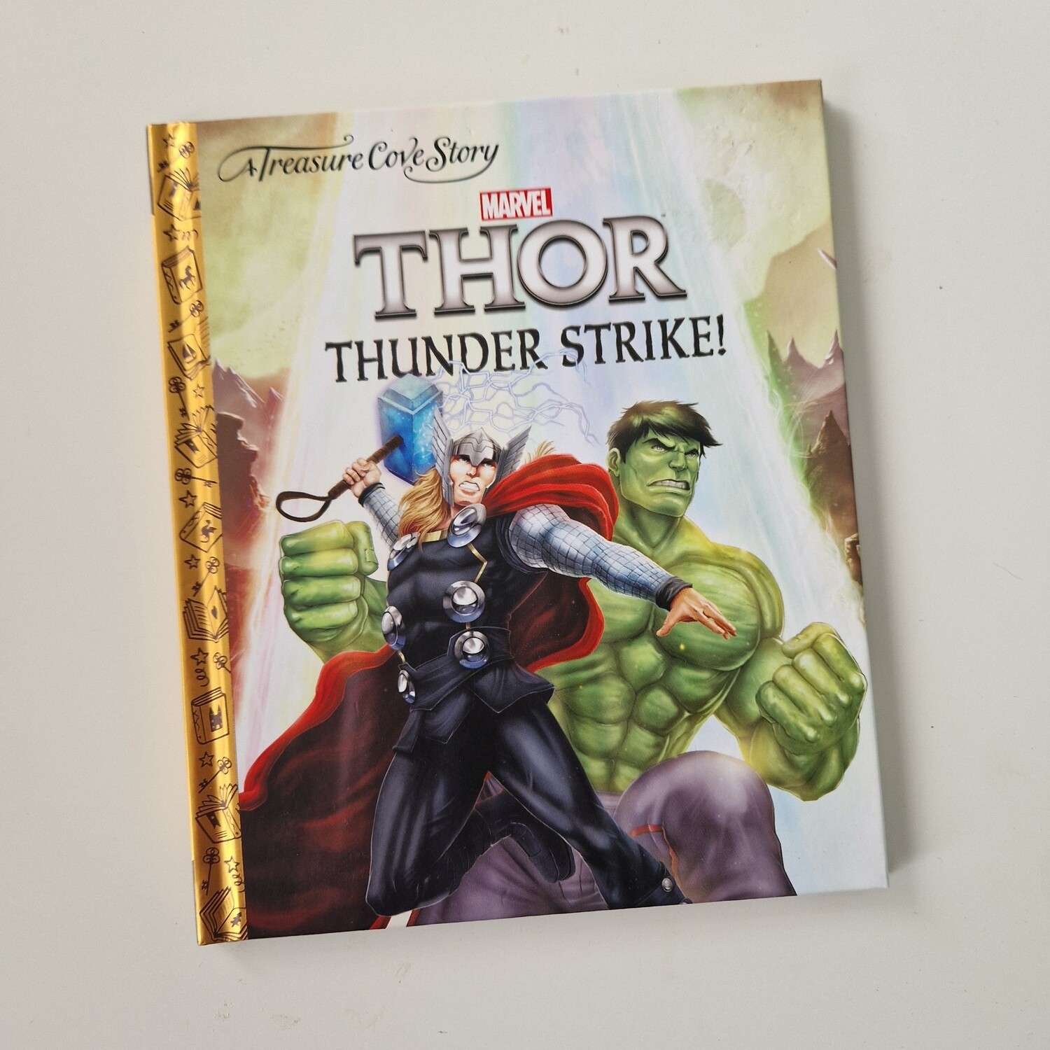 Thor Thunder Strike! Recycled Notebook