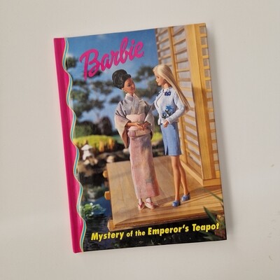 Barbie Notebook - The Mystery of the Emperor's Teapot, Japan, detective