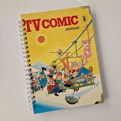 TV Comic Annual 1971 plain paper notebook notebook -READY TO SHIP