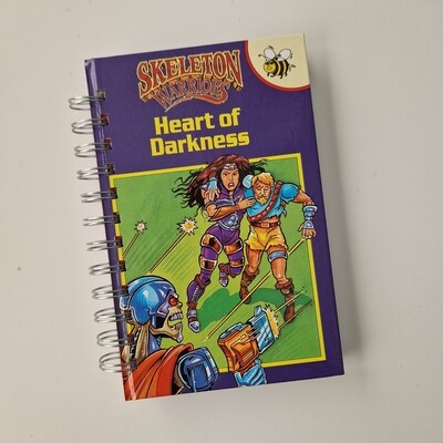 Skeleton Warriors Heart of Darkness plain paper notebook - ladybird book - Ready to ship