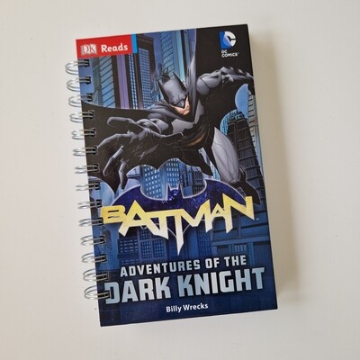 Batman Adventures of the Dark Knight plain & lined paper notebook READY TO SHIP