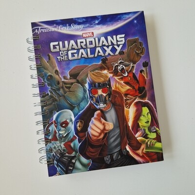 Guardians of the Galaxy plain and lined paper notebook READY TO SHIP