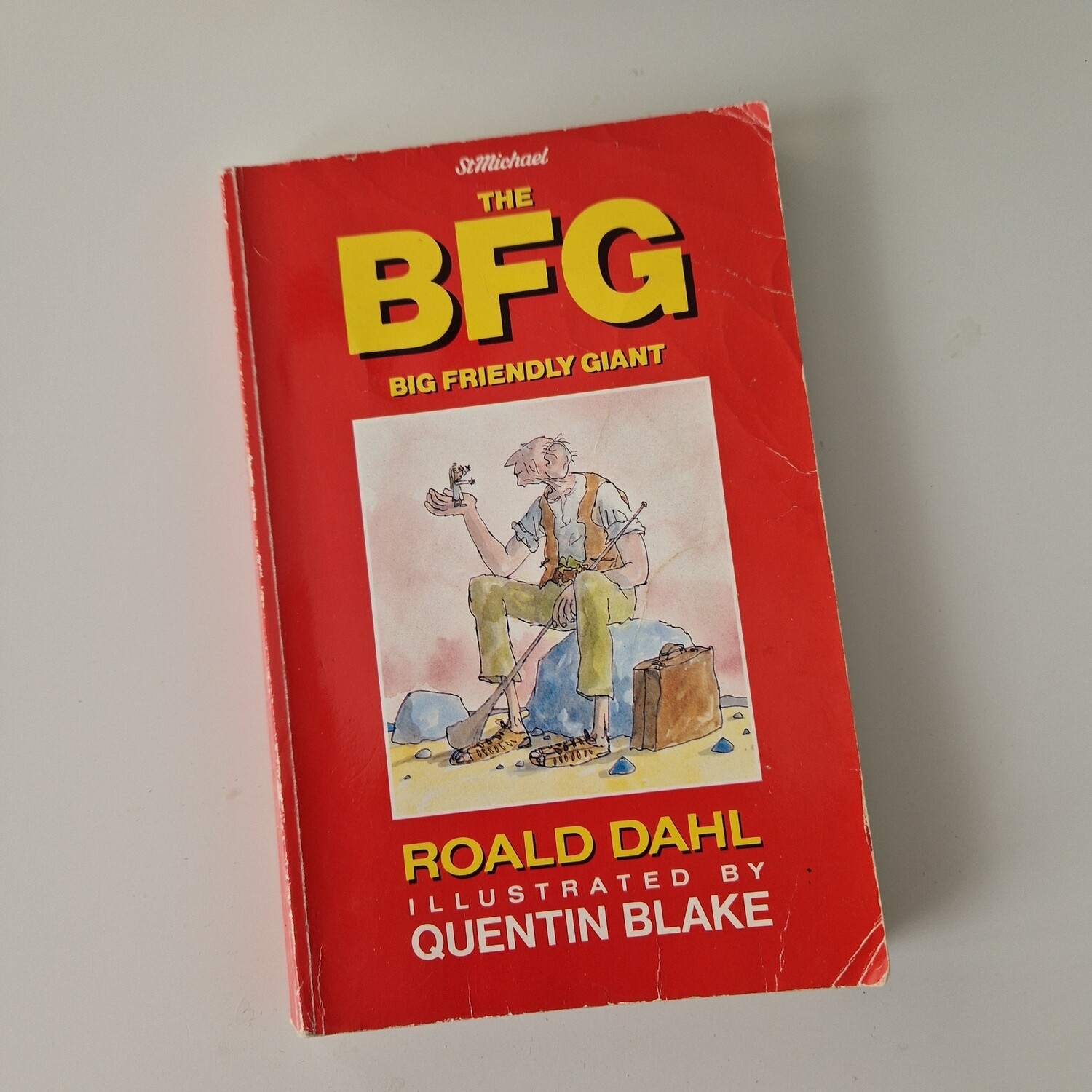 The BFG Roald Dahl Notebook - made from a paperback book