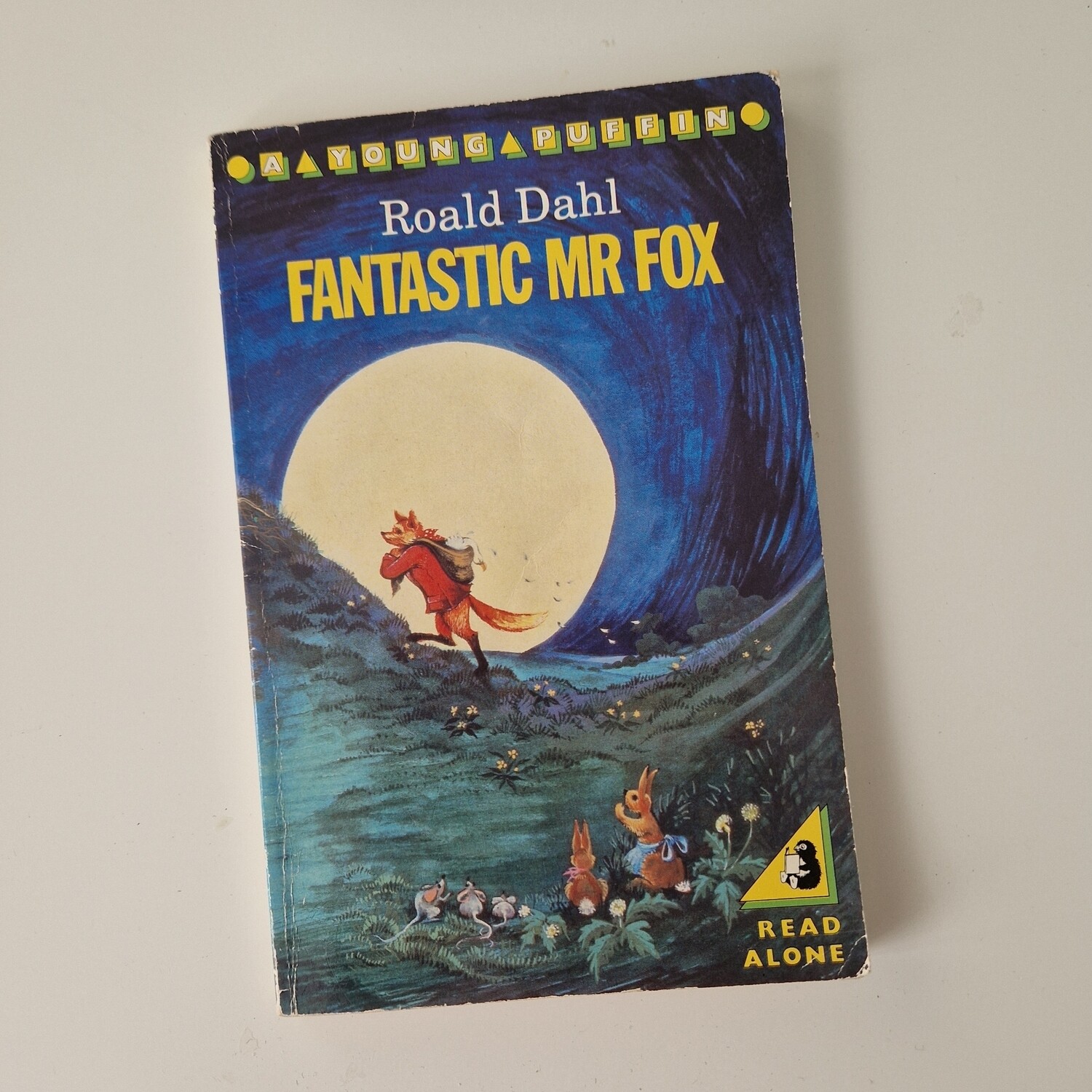 Fantastic Mr Fox Roald Dahl Notebook - made from a paperback book