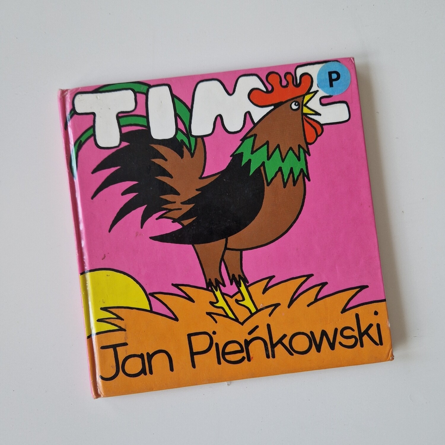 Time Notebook 1987 (Meg & Mog) , cockerel / black cat Jan Pienkowski