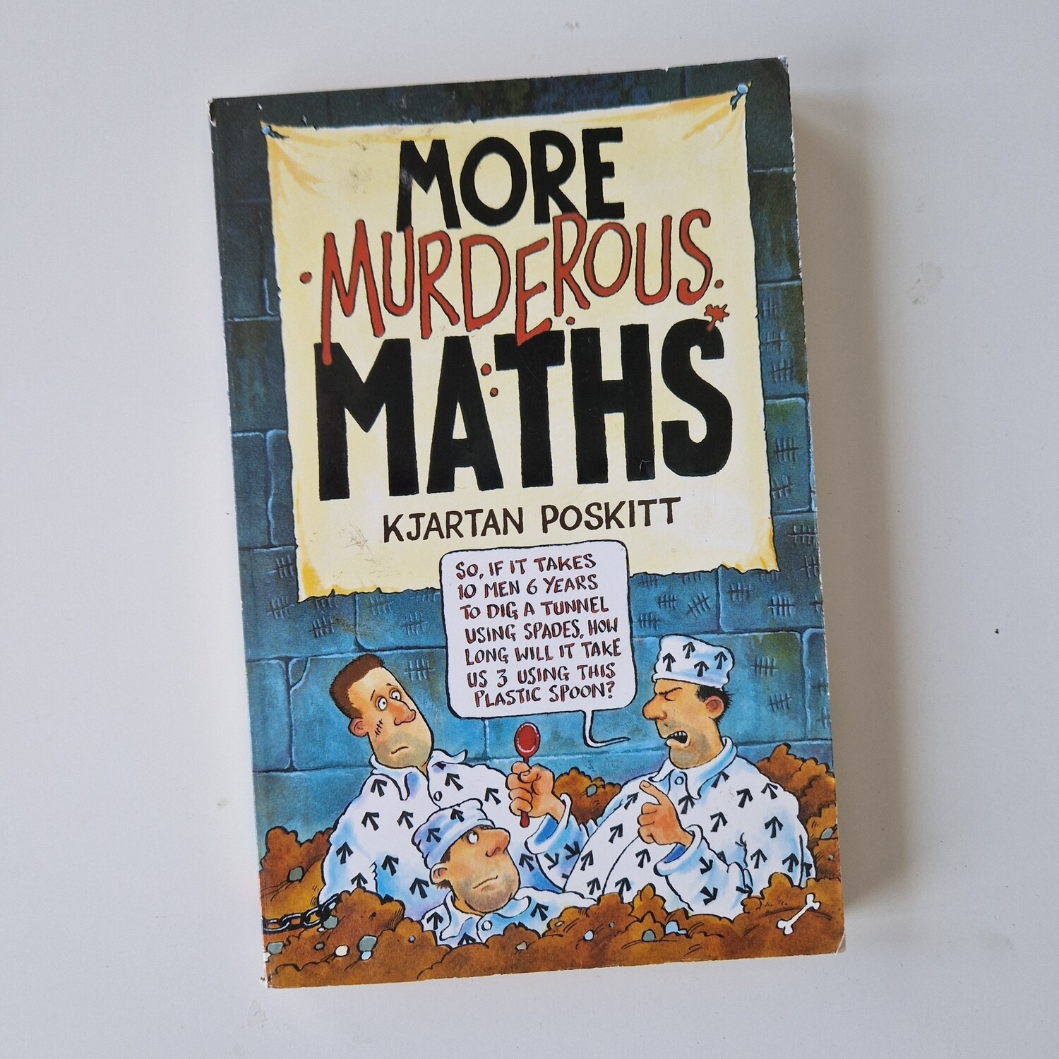 More Murderous Maths - Horrible Histories Notebook - made from a paperback book