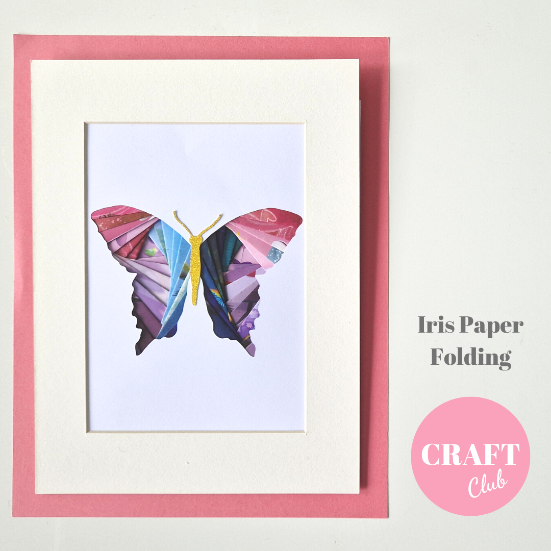 Butterfly - Iris Paper Folding Workshop  -  7 Crown Street, Sunday July 6, 1  - 3.00pm
