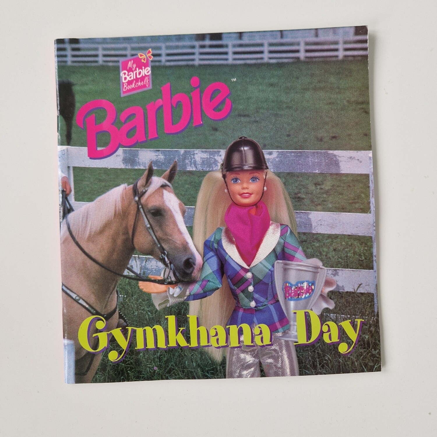 Barbie - Gymkhana Day Notebook - made from a paperback book - no original book pages