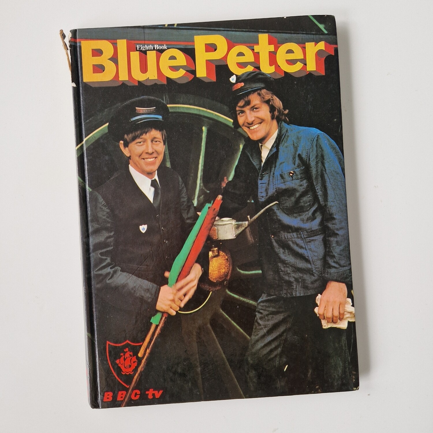 Blue Peter 8th Notebook   John , Peter, Train 1971