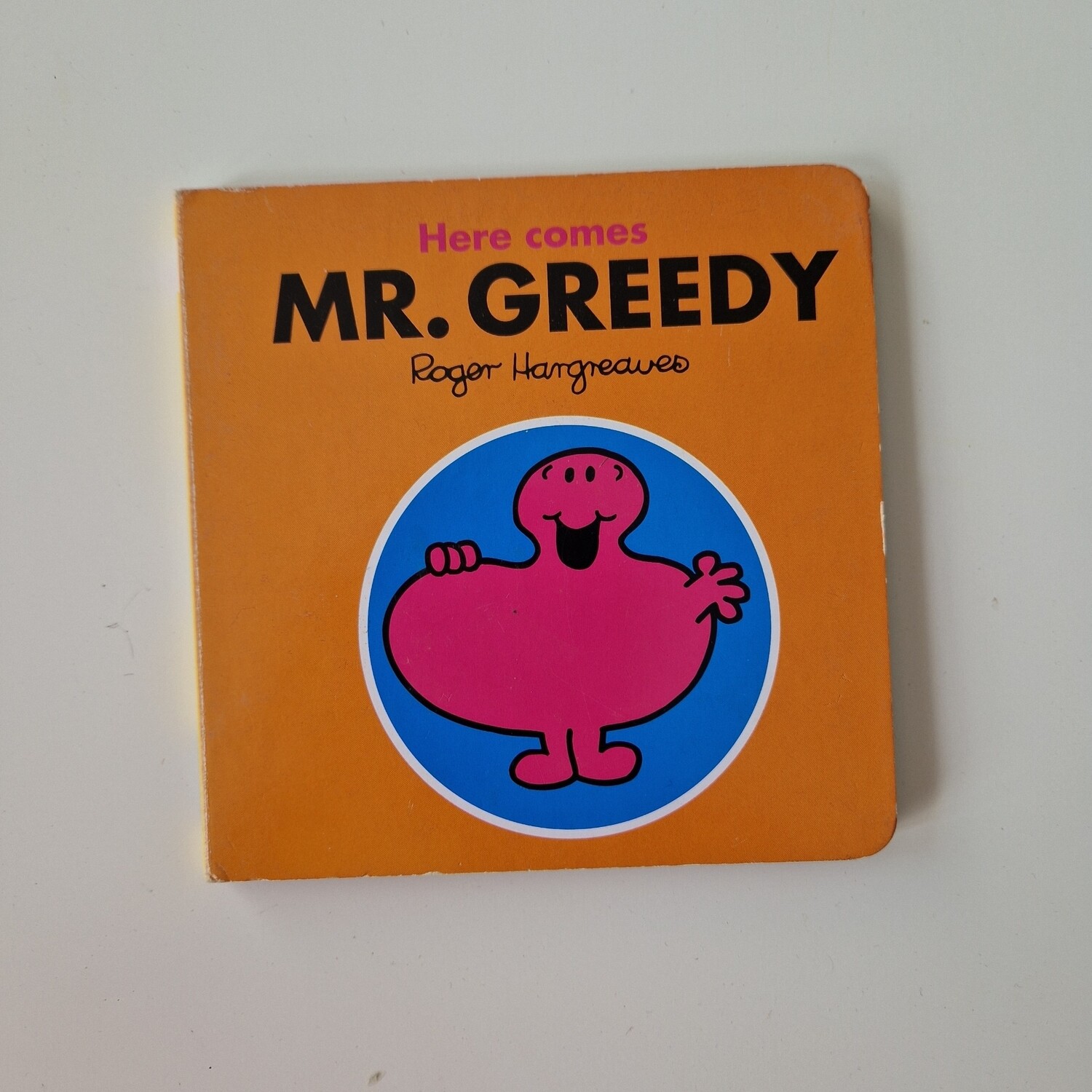 Mr Greedy Notebook - board book Mr Men
