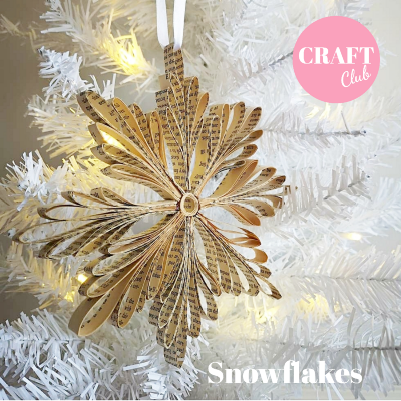 Book Paper Snowflake Workshop, at Retro from Scratch HQ, Romford, Thursday 11 December, 7 - 8.30pm
