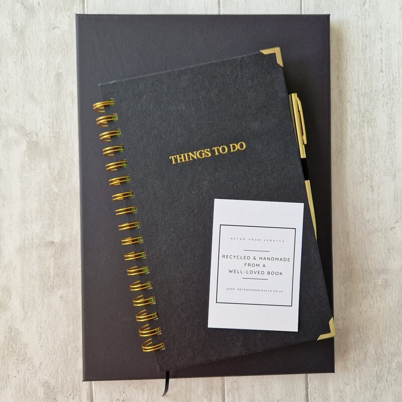 Luxury Personalised Journals with Gift Box and Pen