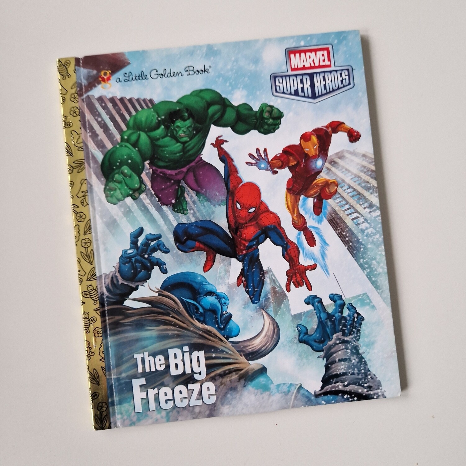 Marvel Super Heroes Notebook - board book will come with metal book corners included
