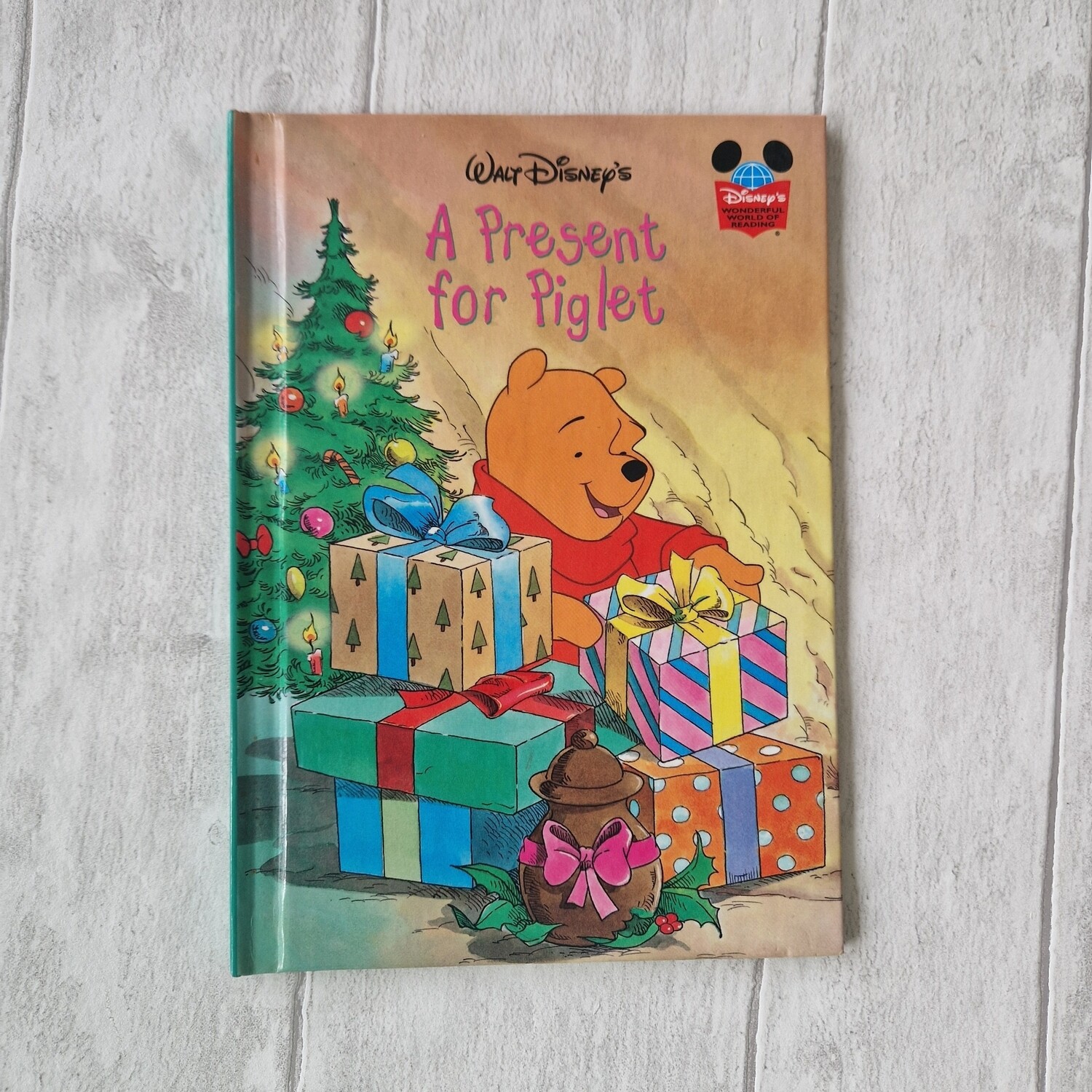 A Present for Piglet Notebook - no original book pages, winnie the pooh 
