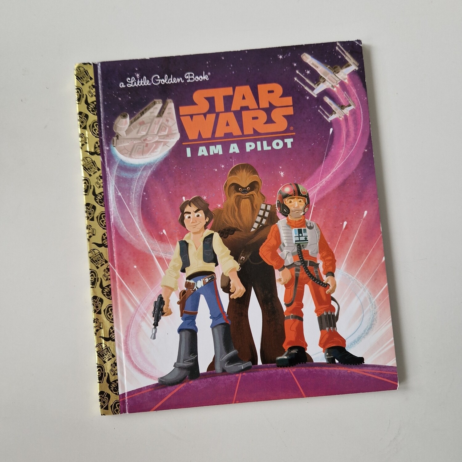 Star Wars I&#39;m a Pilot Notebook - board book will come with metal book corners included