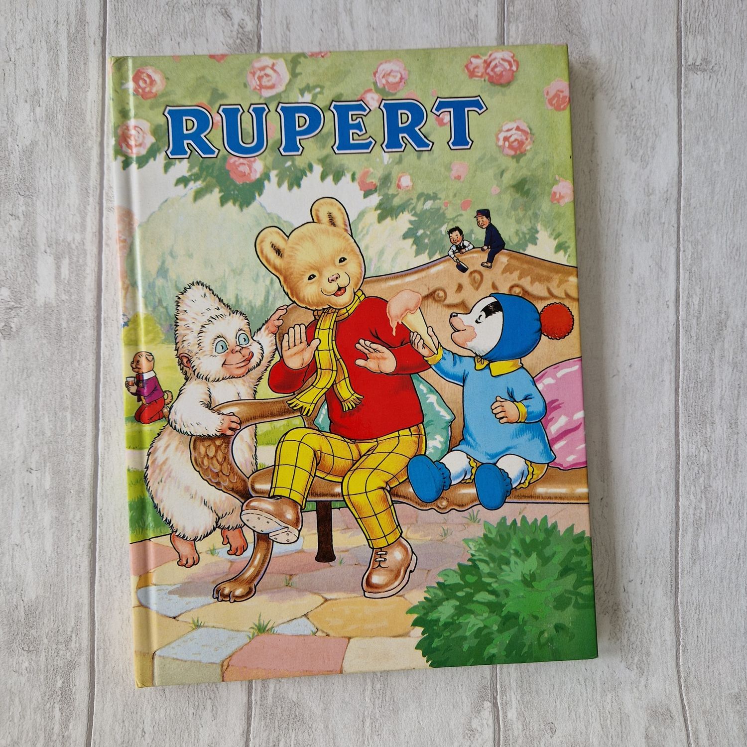 Rupert the Bear -  Ice Cream Bench 1990