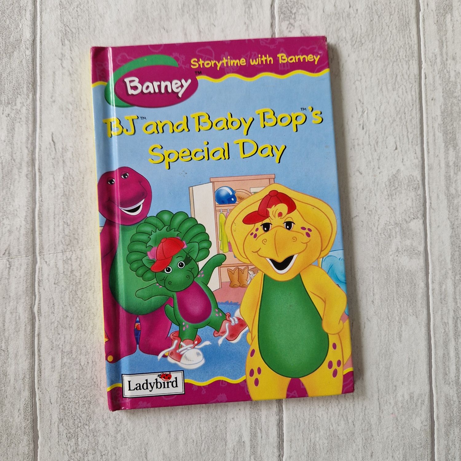 Barney - BJ And Baby Bops Special Day Ladybird Book - Dinosaur 1995