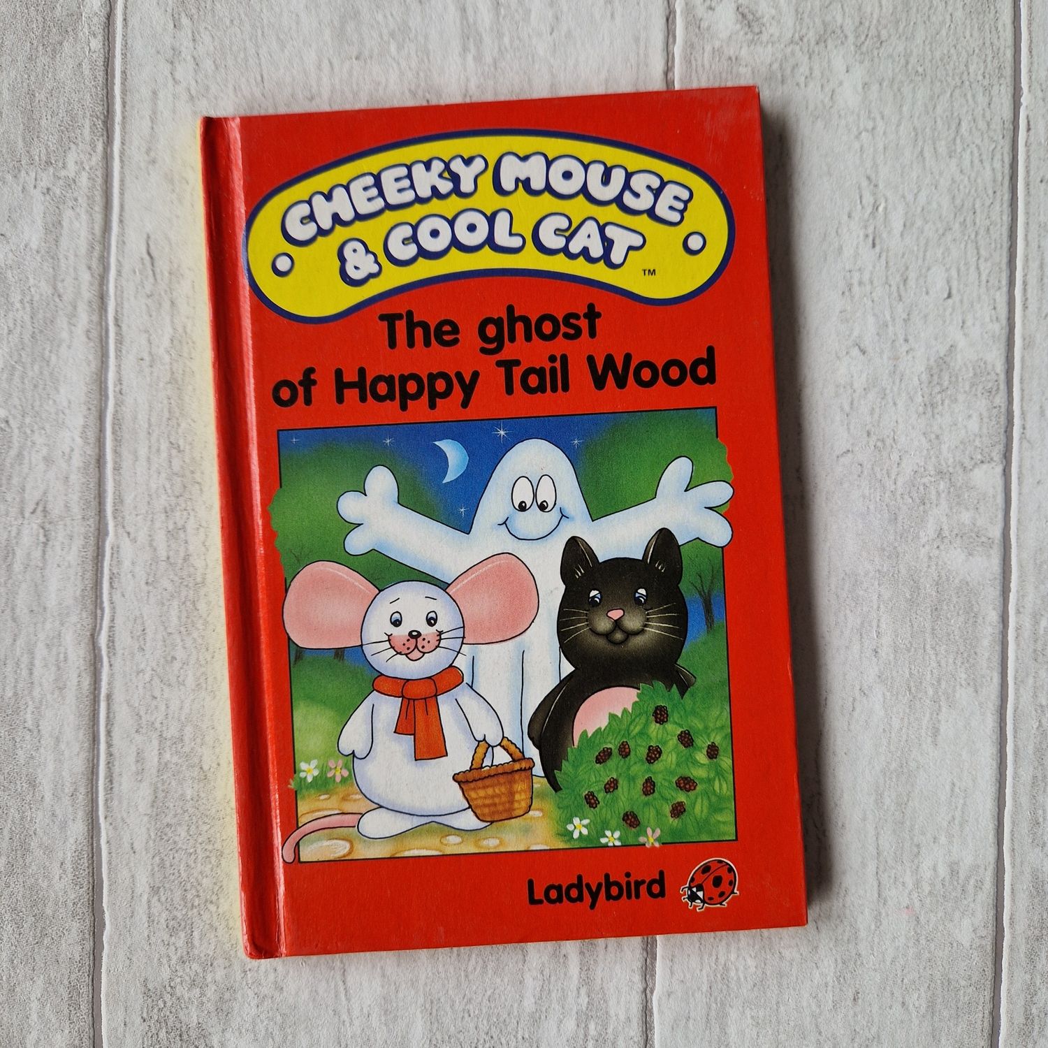Cheeky Mouse and Cool Cat  Ladybird Book - The Ghost of Happy Tail Wood
