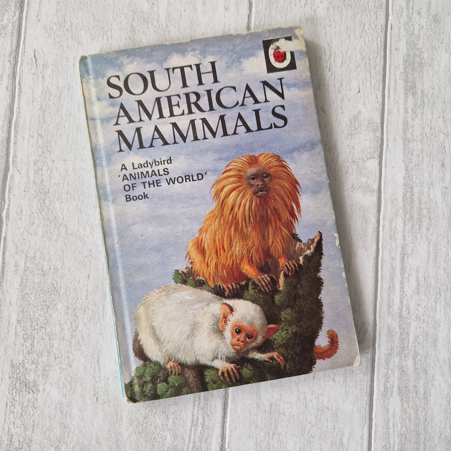 South American Mammals Ladybird Book marmoset monkey
