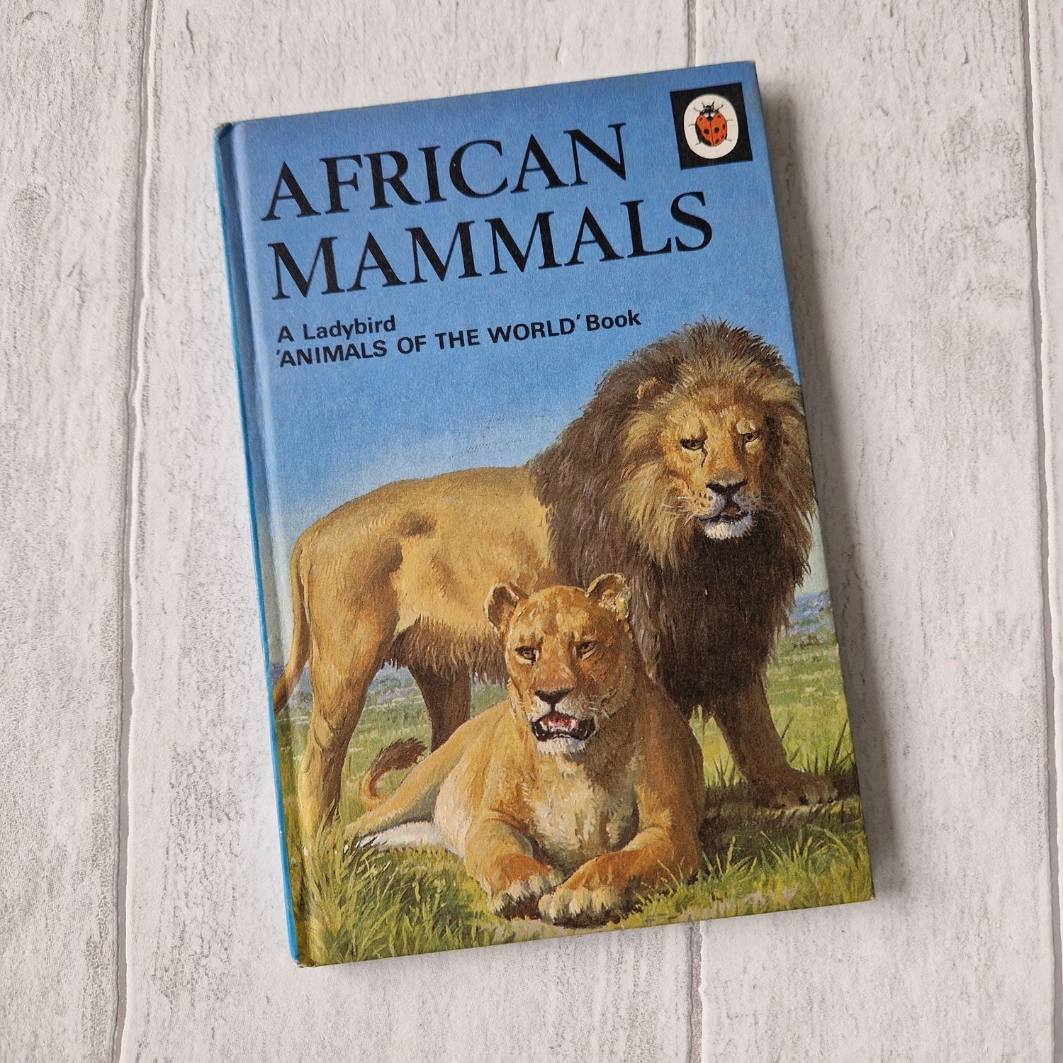 African Mammals Ladybird Book Lions