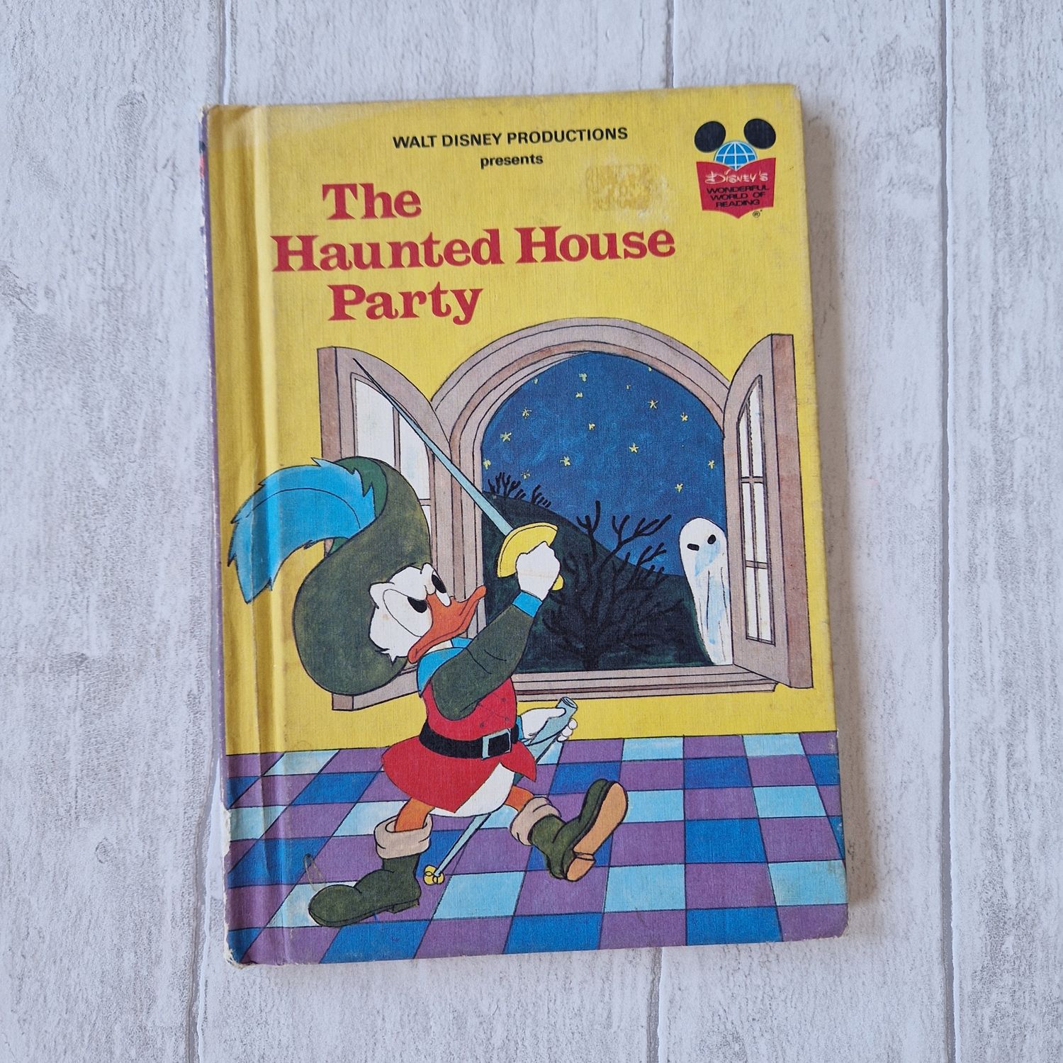 Donald Duck - Haunted House Party Notebook