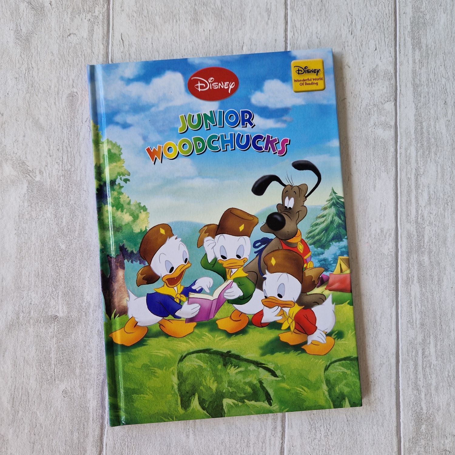 Junior Woodchucks Notebook - Huey Duey Louie Duck