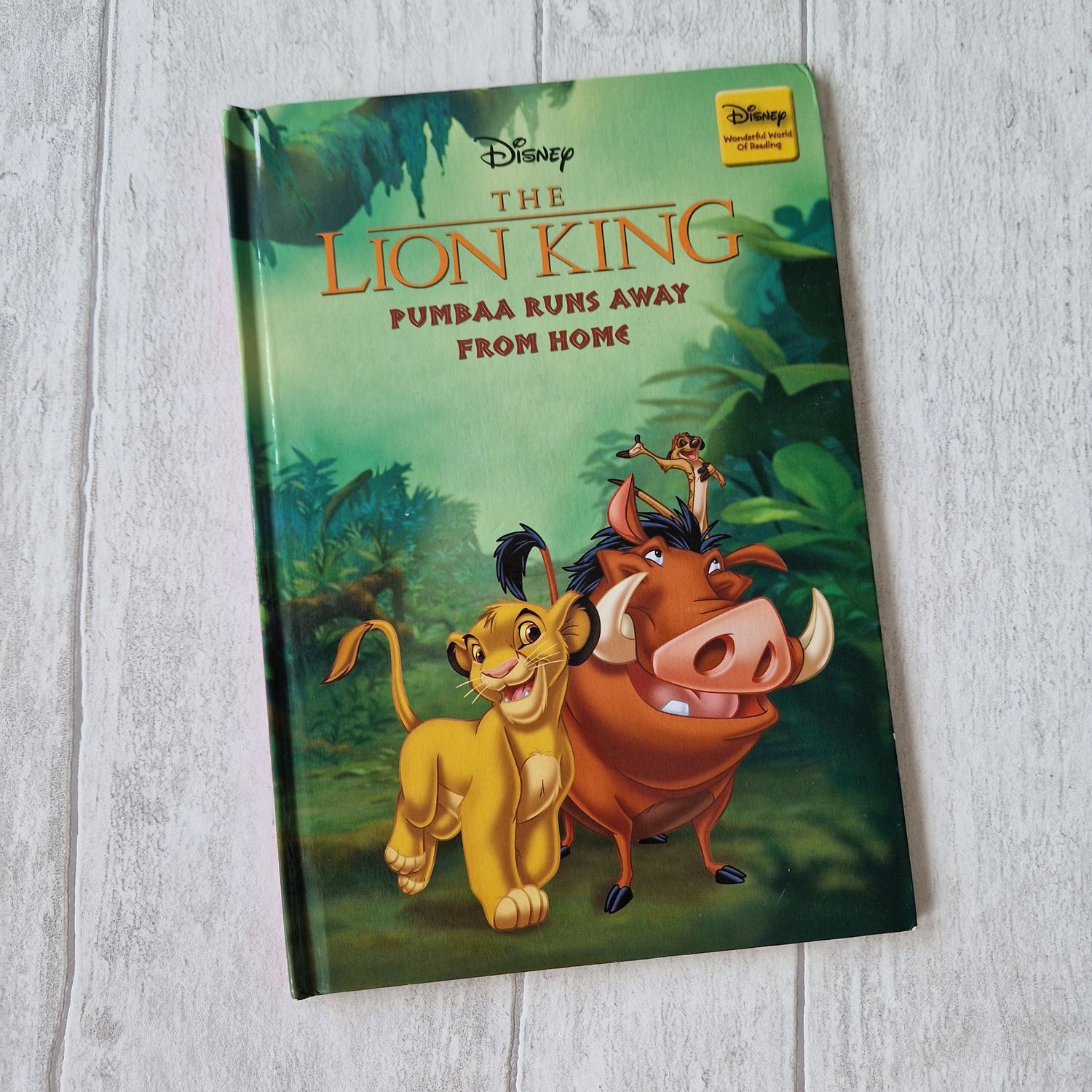 Lion King - Pumbaa Run&#39;s Away from Home Notebook