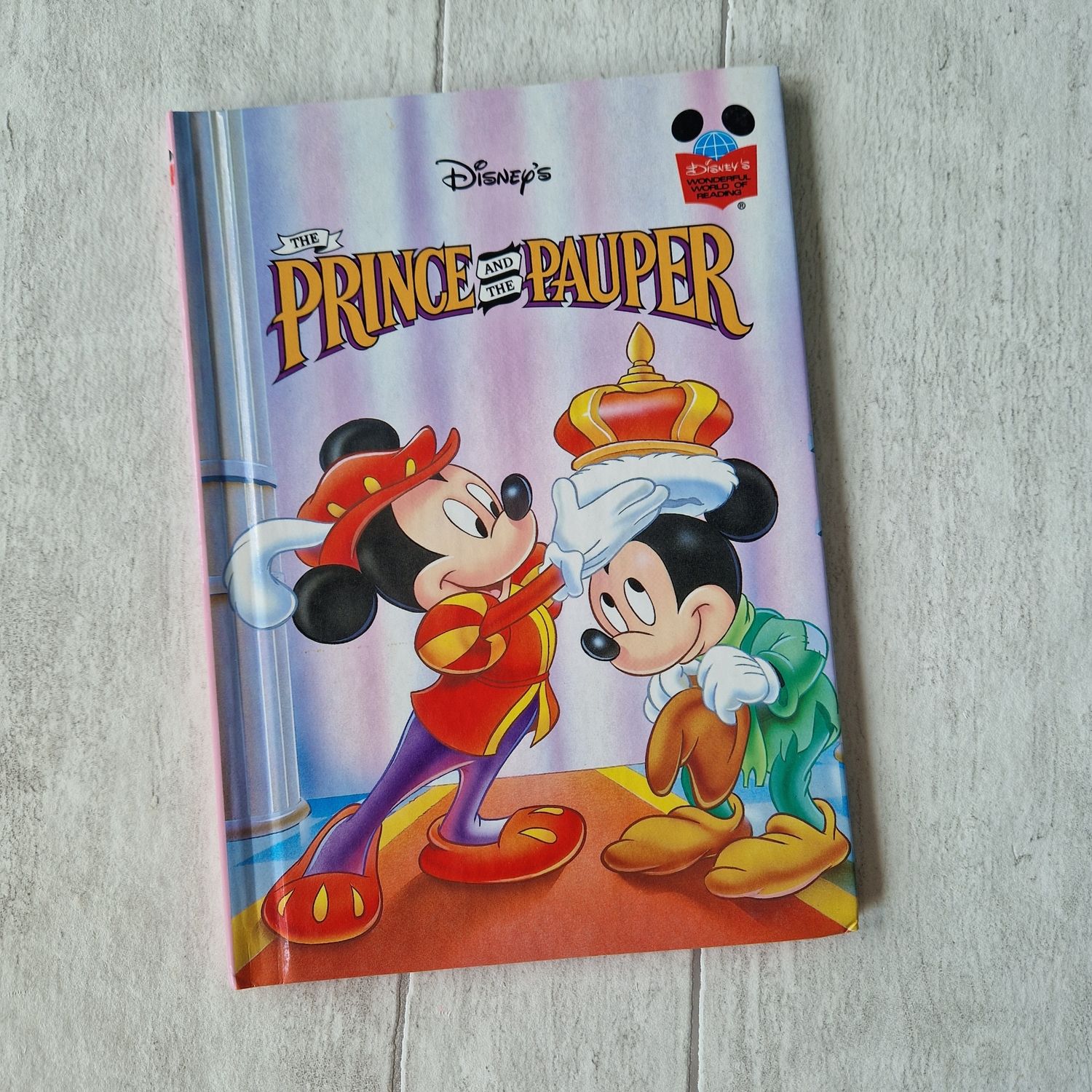 Mickey Mouse Prince and the Pauper Notebook