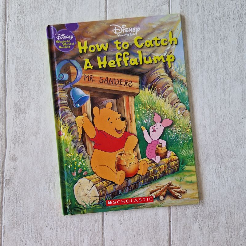 Winnie the Pooh Notebook How to Catch a Heffalmup