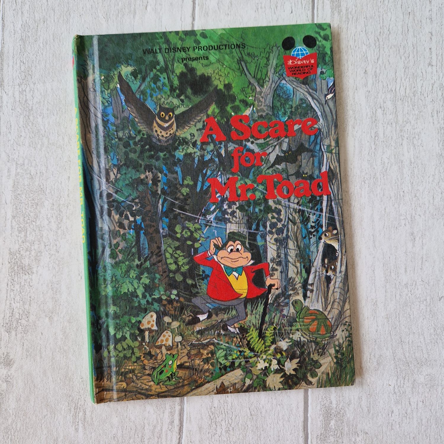 A Scare for Mr Toad Notebook