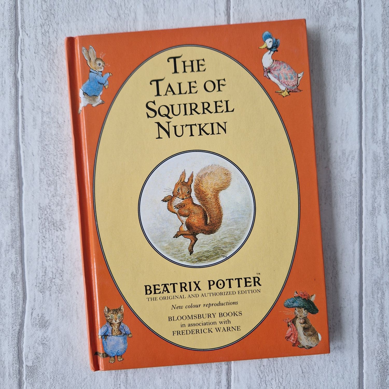 Beatrix Potter - choose from a selection, Book Cover: 2 - Squirrel Nutkin