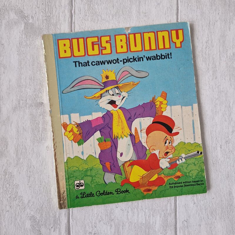 Bugs Bunny - made from a Board Book