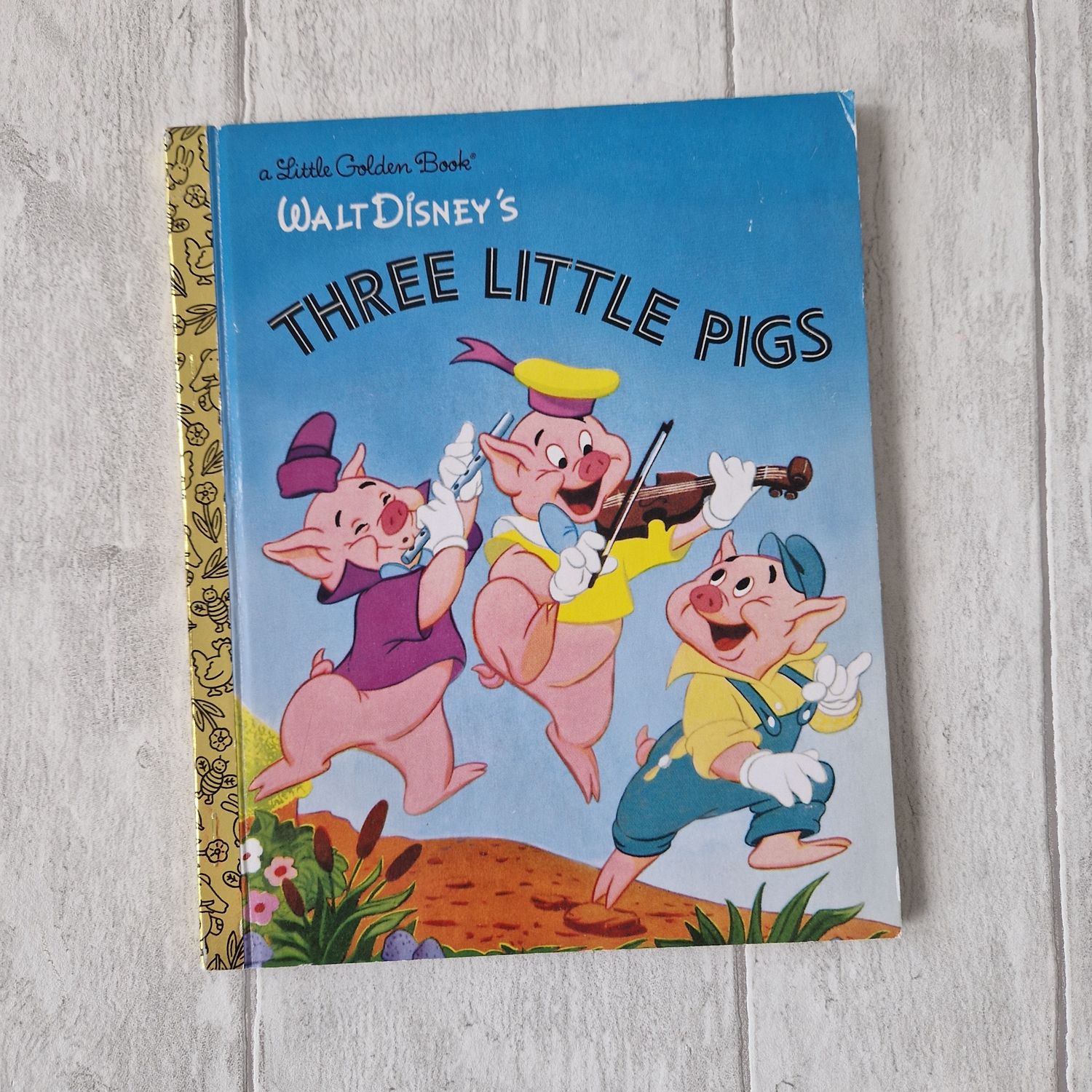 Three Little Pigs - made from a Board Book