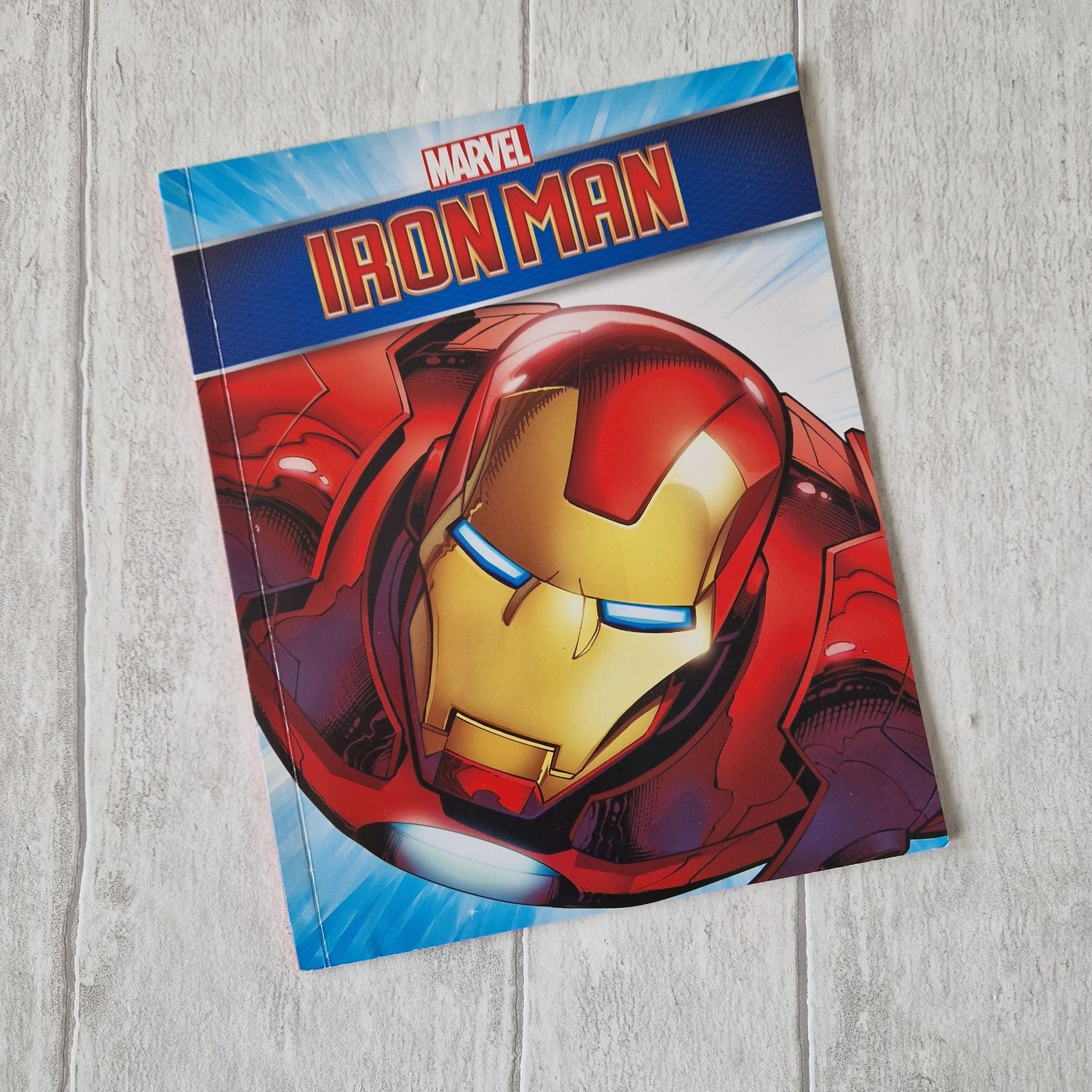 Iron Man - Marvel - made from a paperback book