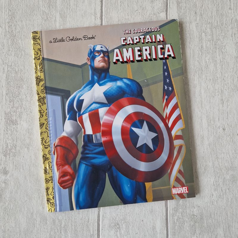Captain America - made from a Board Book
