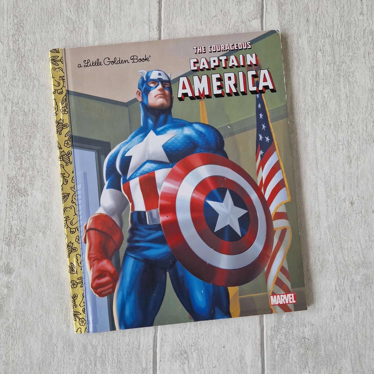 Captain America - made from a Board Book